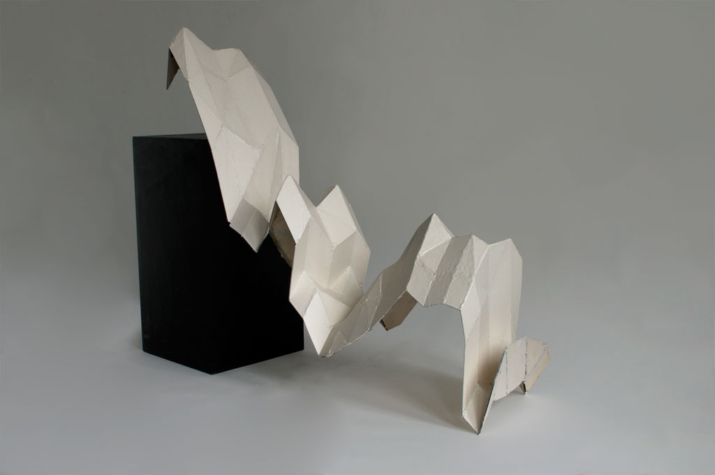 Indizes sculpture by Andreas Nicolas Fischer