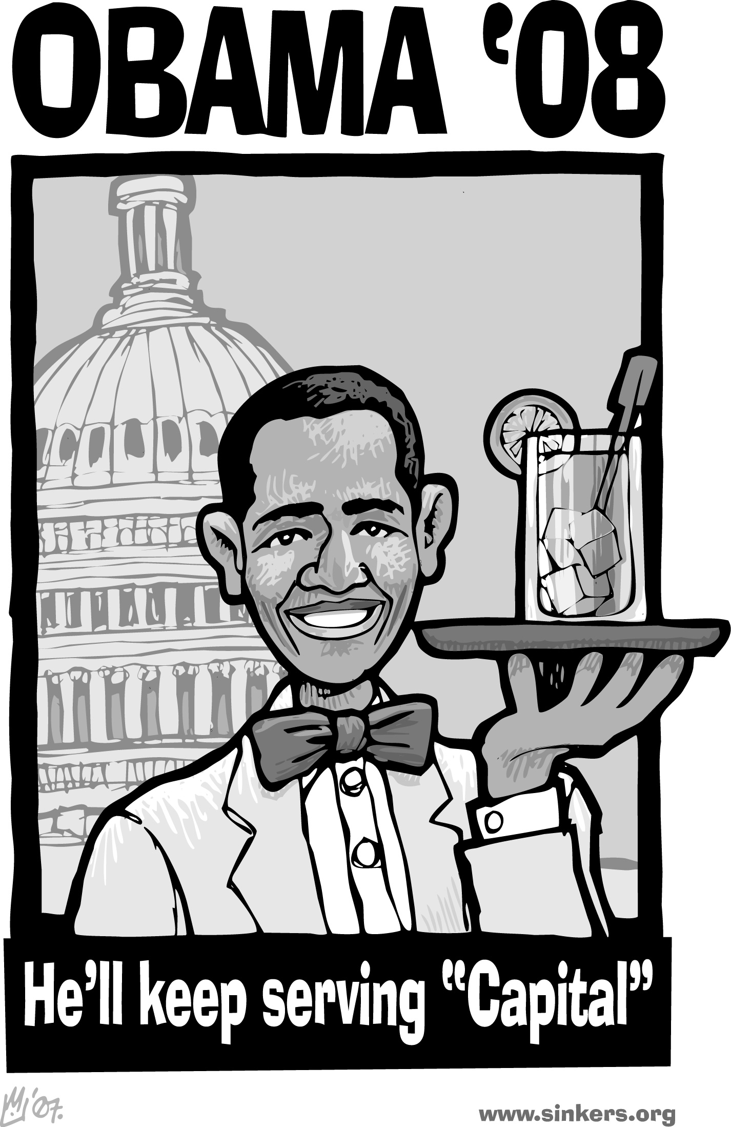 Obama the Waiter?